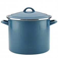 Ayesha Curry Ayesha Curry 12 qt. Enamel on Steel Stock Pot with Lid AYCR1035